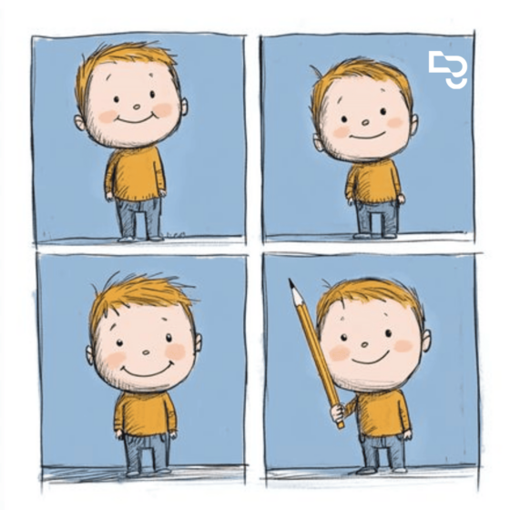 Tirinha – Podcast Redigir Fundamental